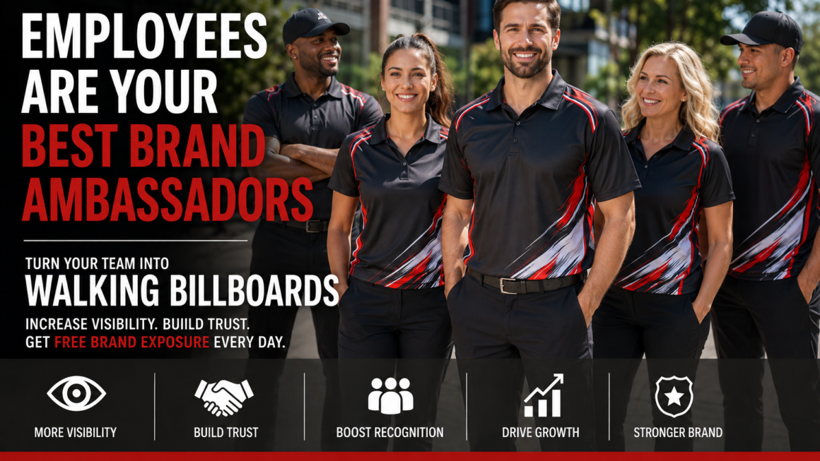 Company Branding Apparel: Turn Employees Into Walking Billboards