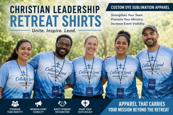 Christian Leadership Retreat Shirts: A Strategic Guide to Ministry Apparel, Event Branding, and Sponsor Visibility