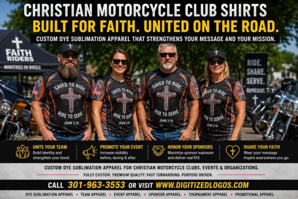 Christian Motorcycle Club Shirts: Custom Apparel Strategies for Brotherhood, Events, and Sponsor Visibility