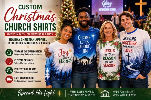 Christmas Church Shirts for Faith-Based Holiday Events
