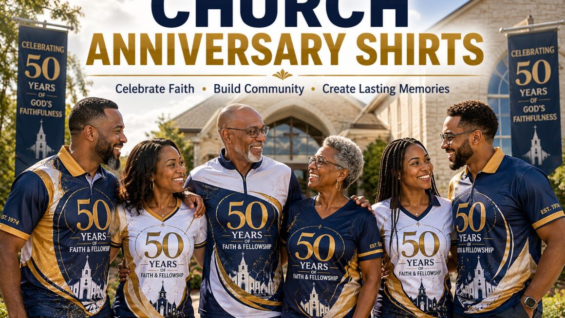 Church Anniversary Shirts That Build Community, Visibility, and Lasting Impact