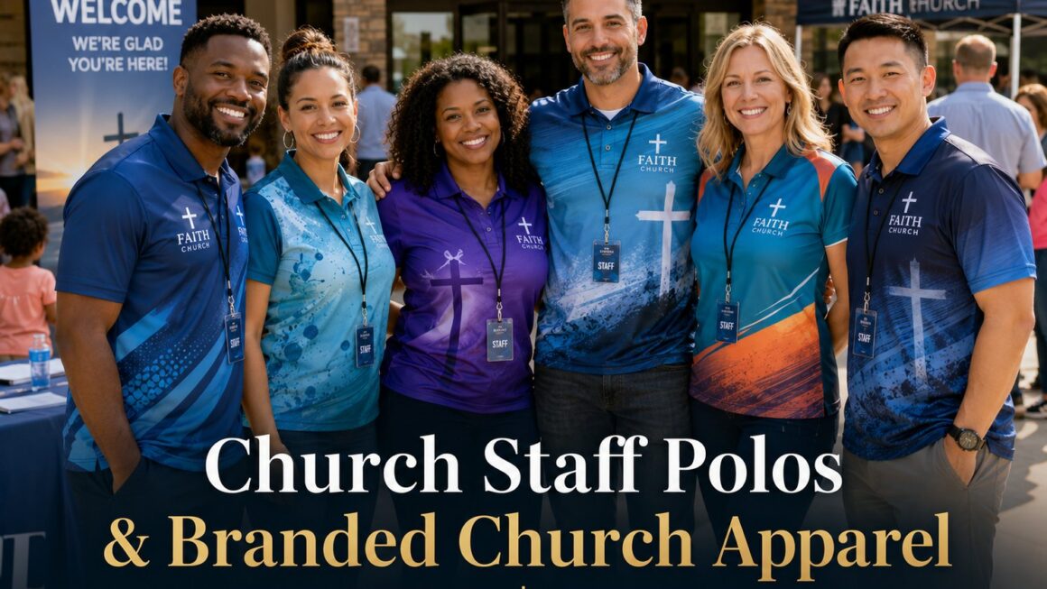 Church Staff Polos for Events, Sponsorships, and Team Identity