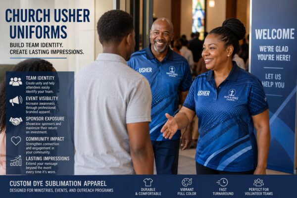 Church Usher Uniforms for Events and Outreach