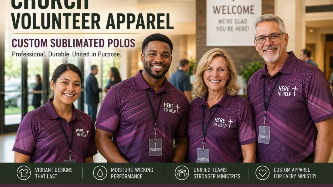 Church Volunteer Apparel: Custom Sublimated Polos Guide