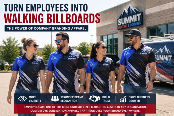 Company Branding Apparel: Turn Employees Into Marketing Assets