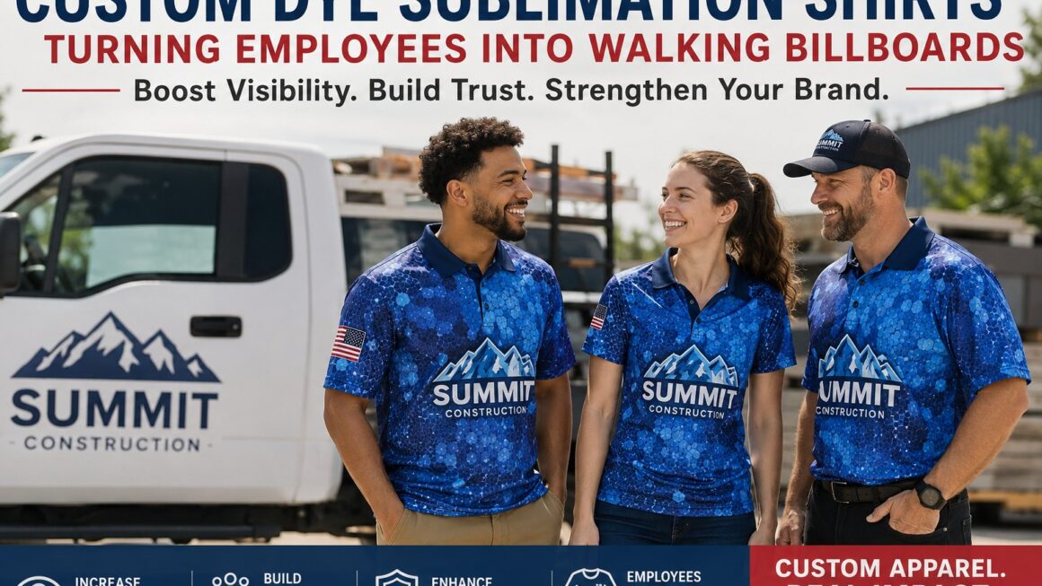 Custom Dye Sublimation Shirts: Turning Employee Advertising Apparel Into a Business Growth Asset