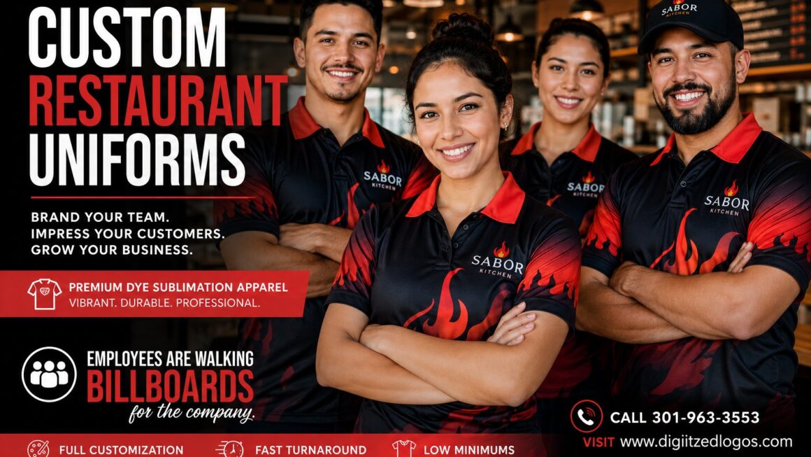 Custom Restaurant Uniforms: How Branded Apparel Becomes a Powerful Marketing Asset