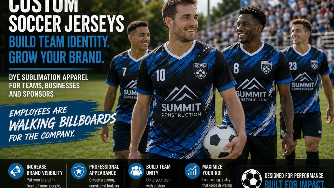 Custom Soccer Jerseys: The Business Case for Soccer Sponsor Jerseys and Brand Visibility