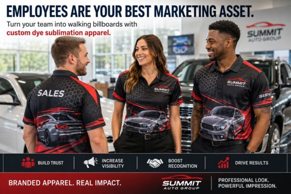 Dealership Employee Shirts: Branding That Drives Growth