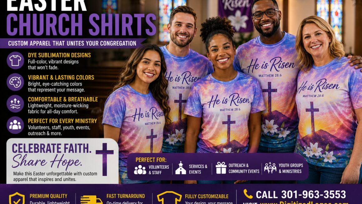 Easter Church Shirts for Congregations & Events
