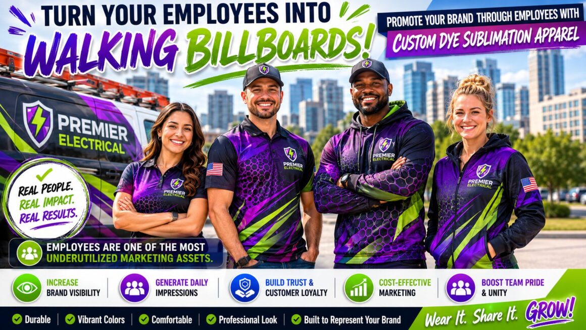 Employee Branding Apparel for Greater Brand Visibility