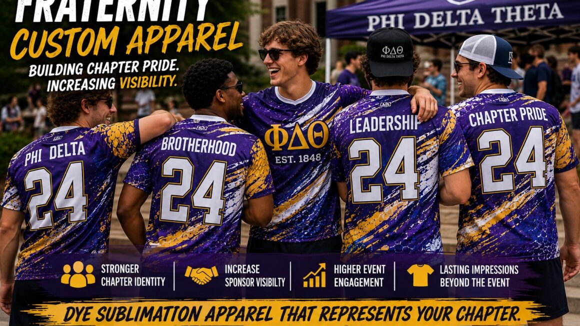 Fraternity Custom Apparel: A Complete Guide to Event Branding, Sponsor Visibility, and Chapter Engagement
