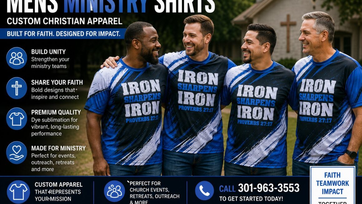 Mens Ministry Shirts: Custom Apparel for Church Teams
