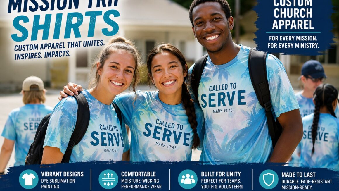 Mission Trip Shirts: Custom Church Apparel GuideMission Trip Shirts: Custom Church Apparel Guide
