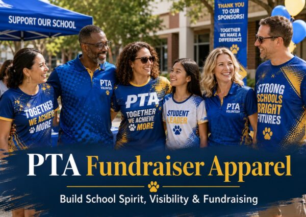 PTA Fundraiser Apparel: Boost School Spirit, Sponsors, and Event Visibility