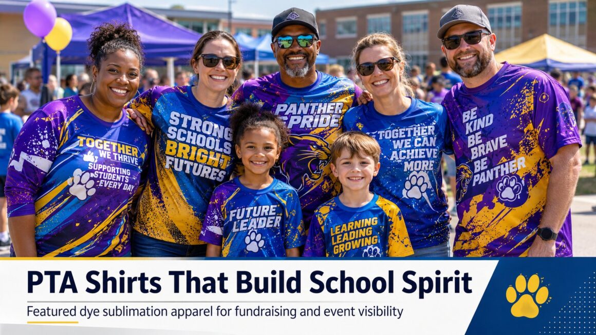 PTA Shirts That Build School Spirit, Sponsor Visibility, and Fundraising Results