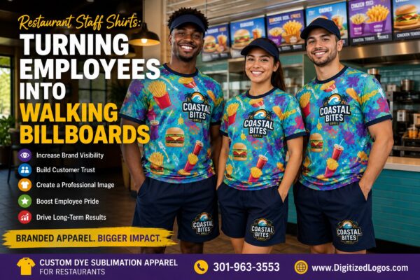 Restaurant Staff Shirts: How Branded Apparel Turns Employees Into Walking Billboards
