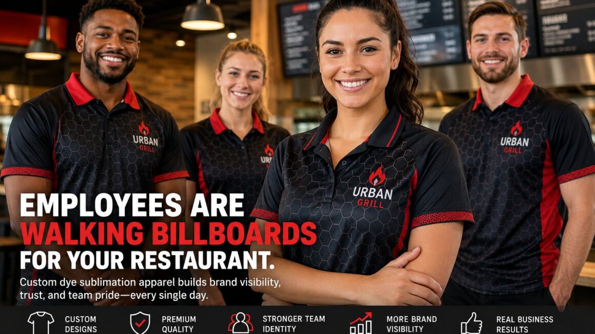 Restaurant Uniforms: How Branded Apparel Improves Employee Branding, Customer Trust, and Business Growth