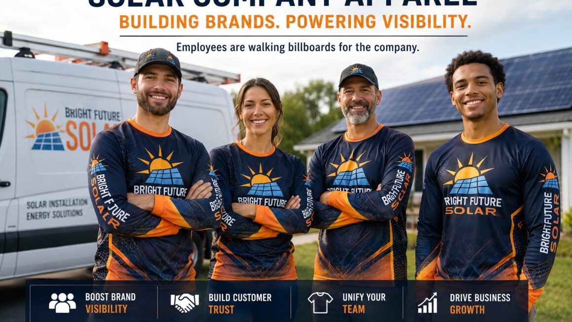 Solar Company Apparel: A Complete Guide to Branding, Visibility, and Business Growth