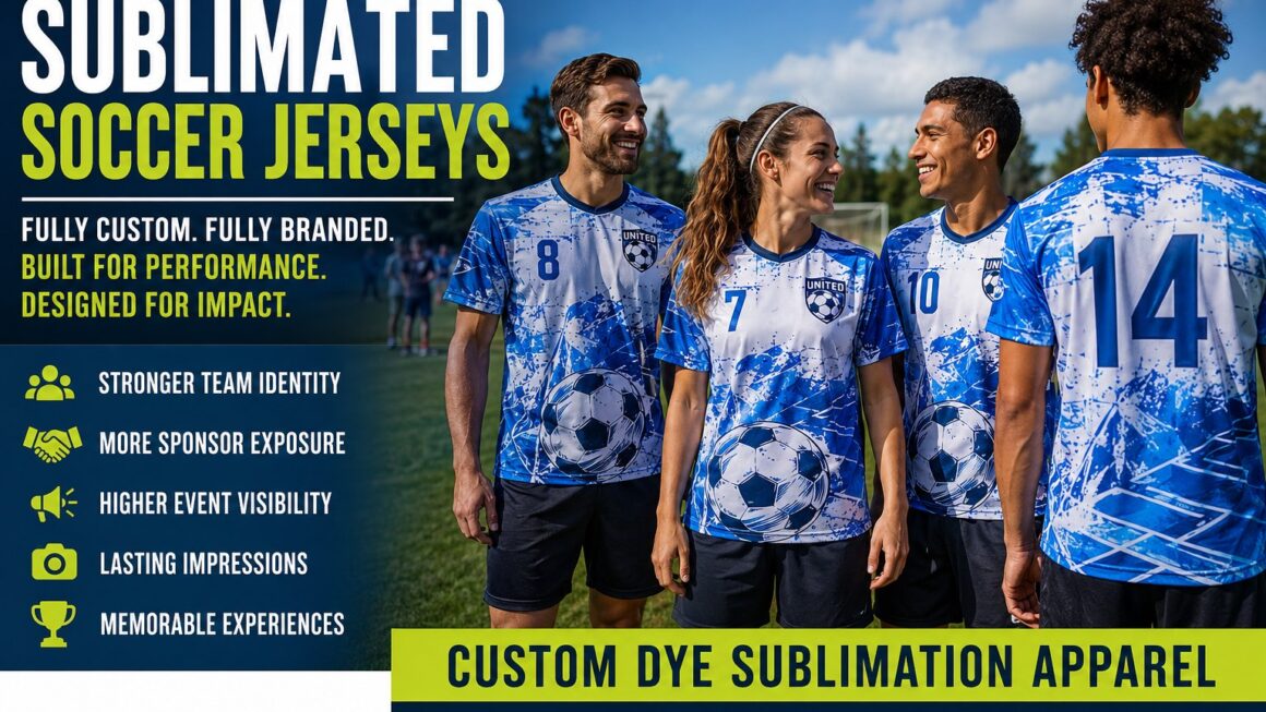 Sublimated Soccer Jerseys: How Full Sublimation Soccer Jerseys Increase Team Visibility, Sponsor Exposure, and Event Impact