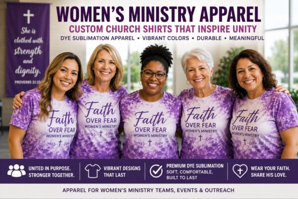 Women’s Ministry Apparel: Custom Church Shirts Guide