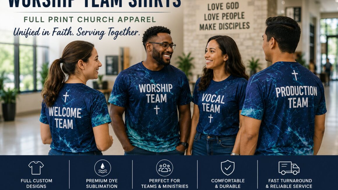 Worship Team Shirts: Custom Apparel Guide for Churches