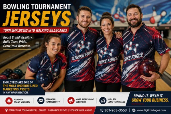 Bowling Tournament Jerseys That Boost Brand Visibility