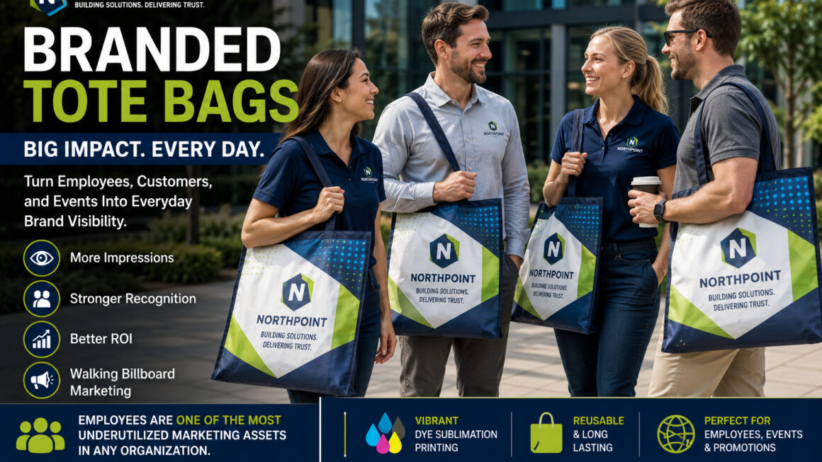 Branded Tote Bags That Build Brand Visibility & ROI