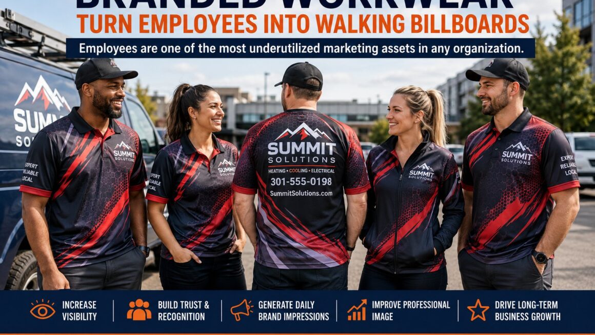 Branded Workwear: Turn Employees Into Walking Billboards