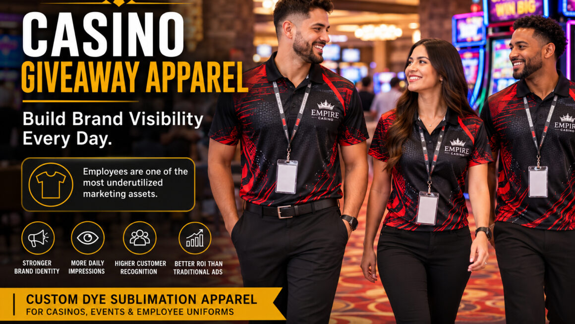 Casino Giveaway Apparel That Builds Brand Visibility