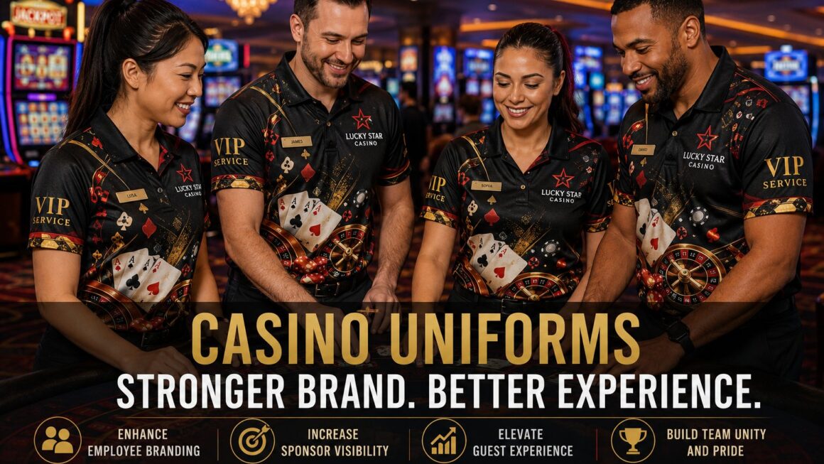 Casino Uniforms: A Complete Guide to Casino Employee Branding with Custom Dye Sublimation Apparel
