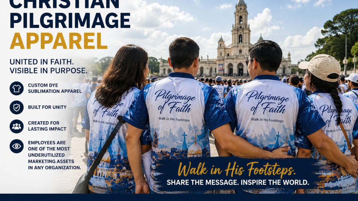 Christian Pilgrimage Apparel That Builds Brand Visibility