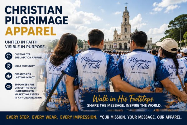 Christian Pilgrimage Apparel That Builds Brand Visibility