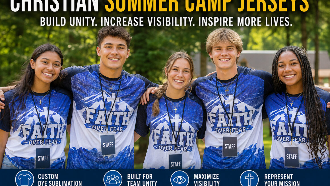 Christian Summer Camp Jerseys for Visibility & Growth