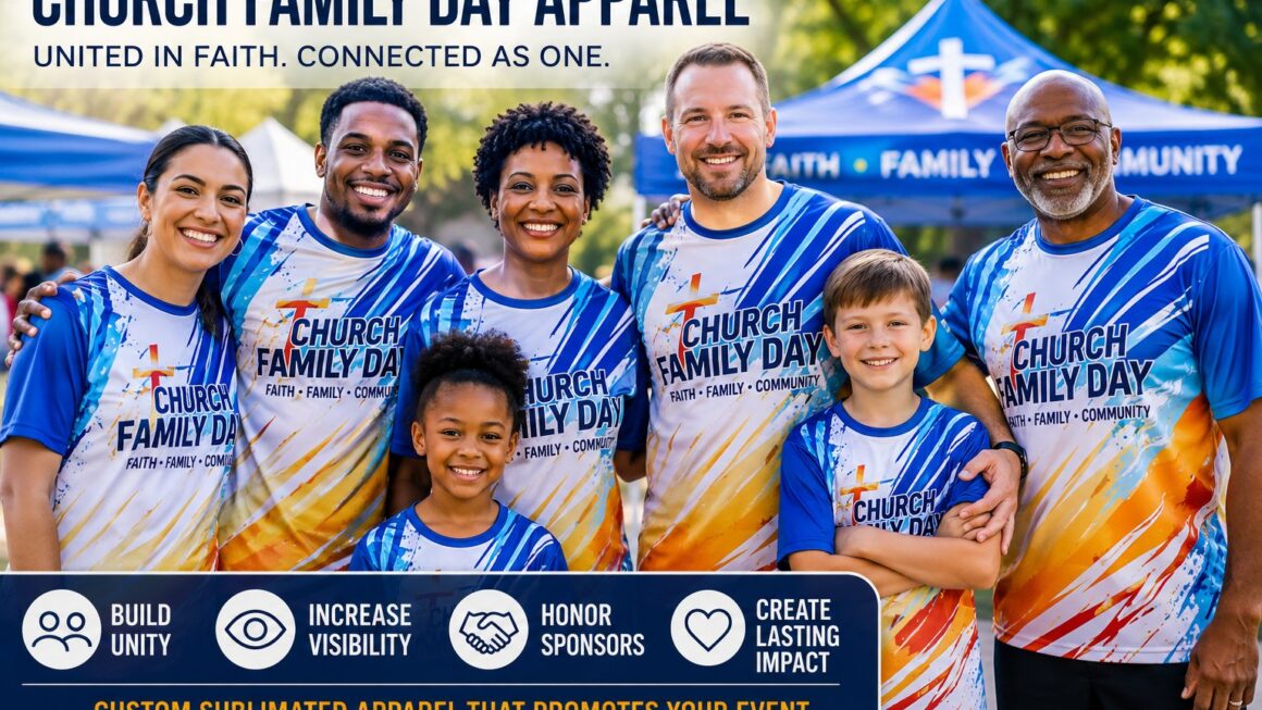 Church Family Day Apparel: How Custom Sublimated Shirts Increase Event Visibility, Unity, and Sponsorship Success