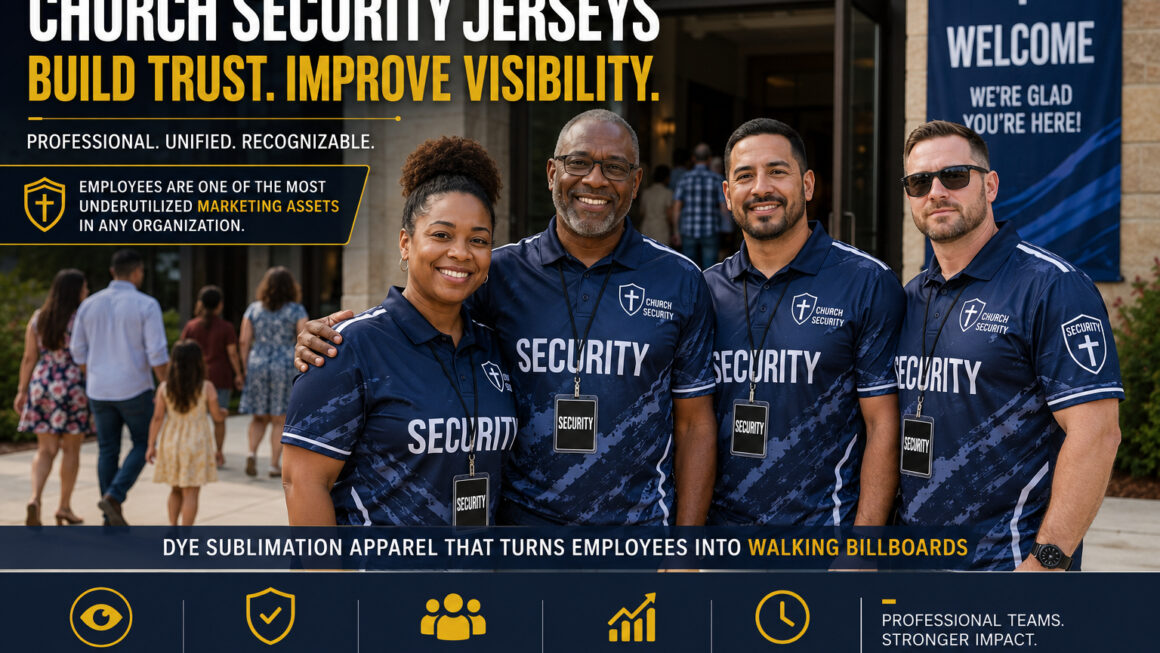 Church Security Jerseys That Build Trust & Brand Visibility