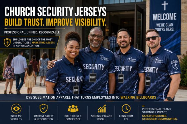 Church Security Jerseys That Build Trust & Brand Visibility