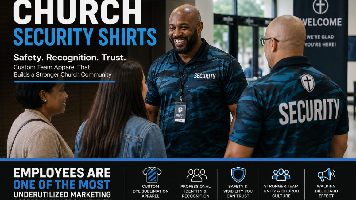 Church Security Shirts That Build Trust and Brand Visibility