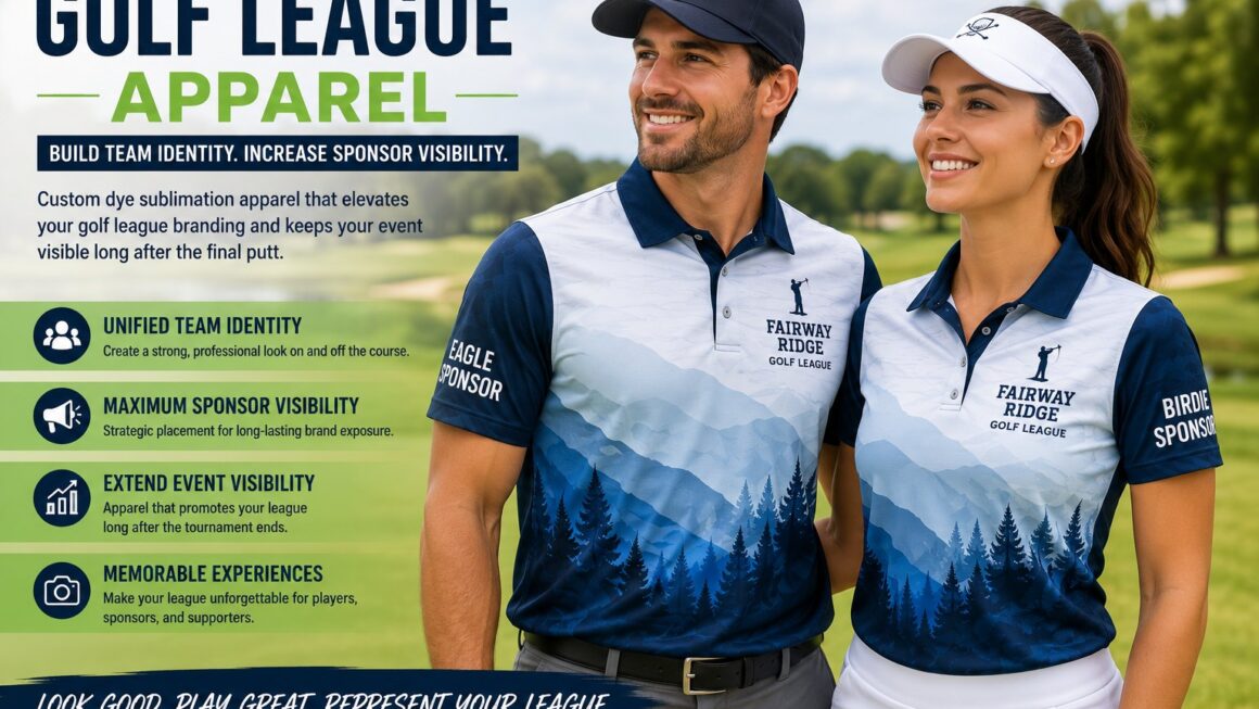 Complete Guide to Golf League Branding, Sponsor Visibility, and Custom Tournament Apparel