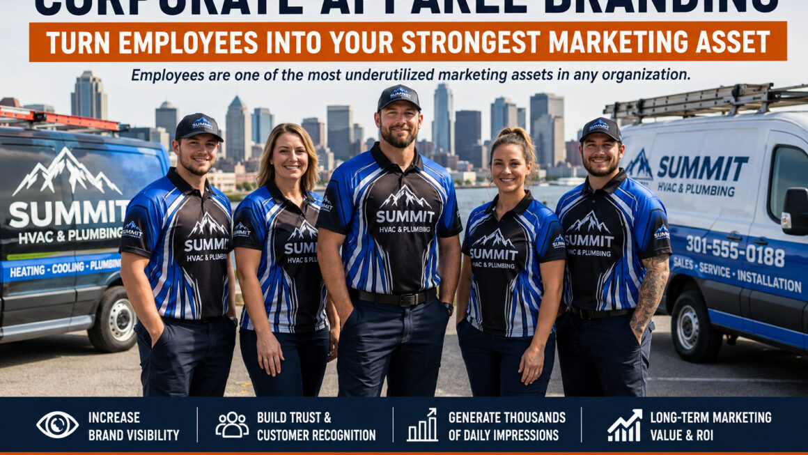 Corporate Apparel Branding for Stronger Brand Visibility