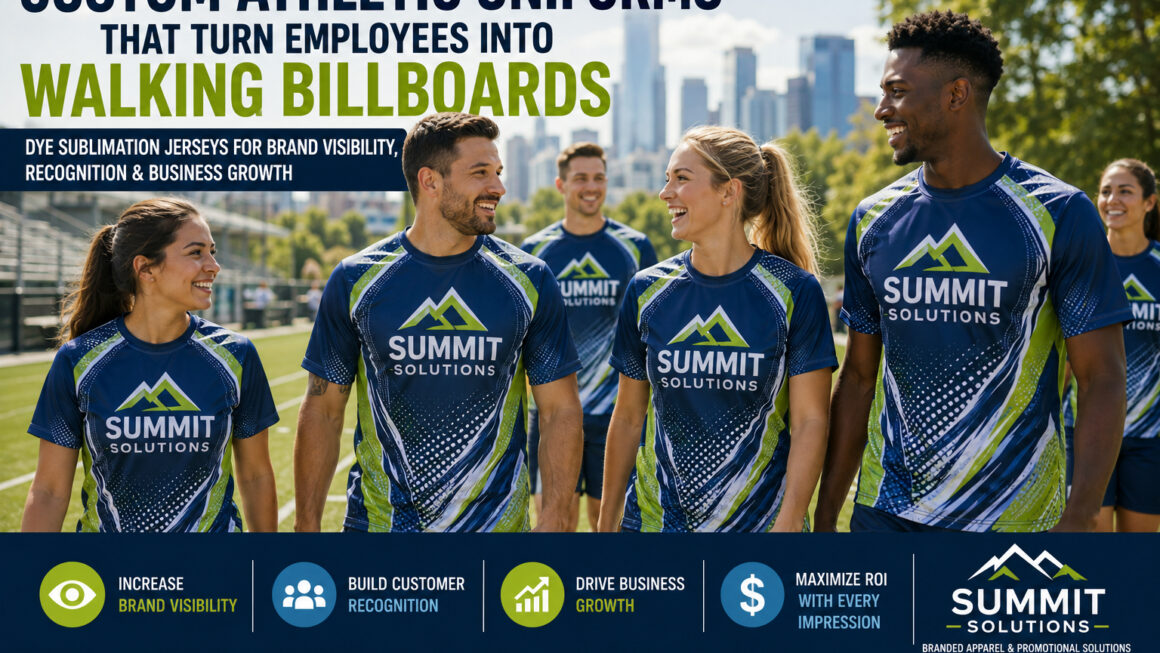 Custom Athletic Uniforms That Drive Brand Visibility