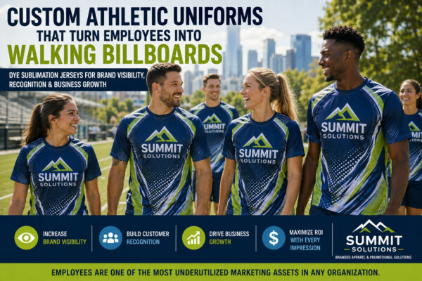 Custom Athletic Uniforms That Drive Brand Visibility
