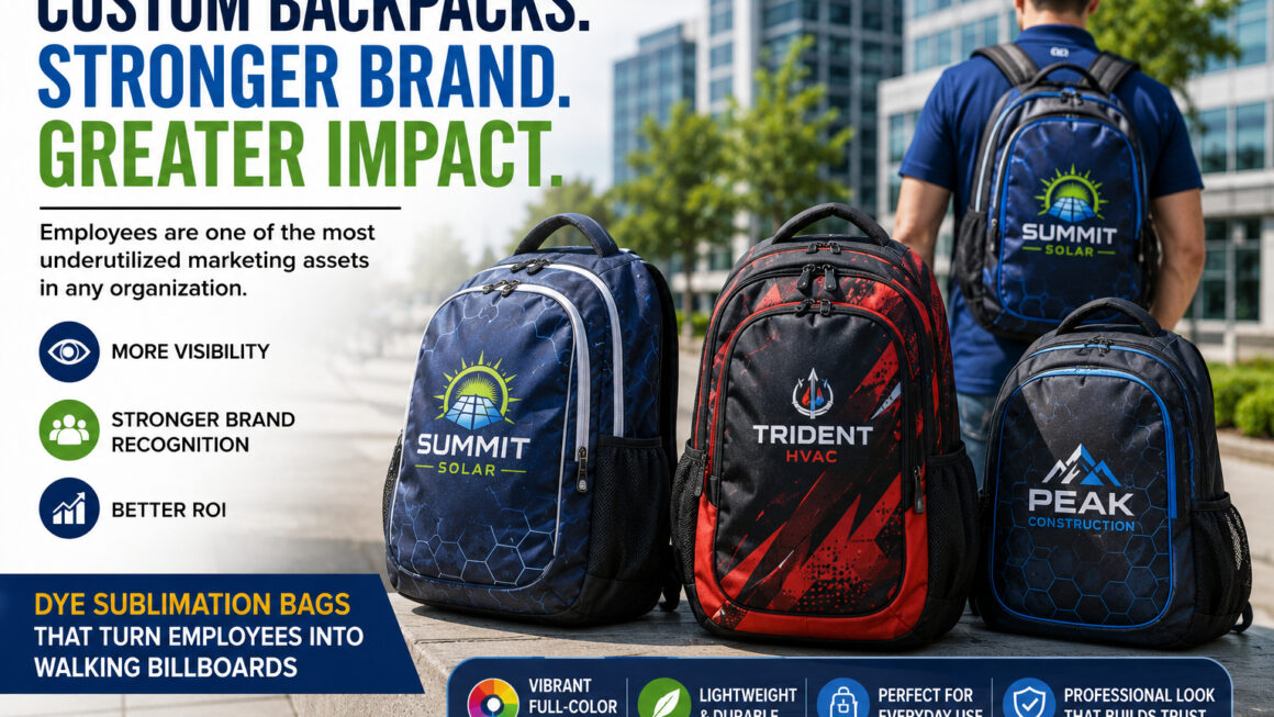 Custom Backpacks for Brand Visibility & Business Growth