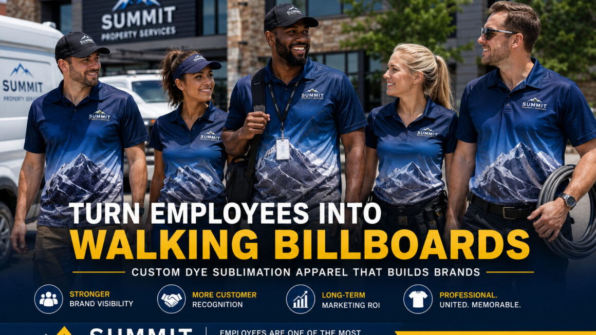 Custom Branded Apparel for Business Growth & Visibility