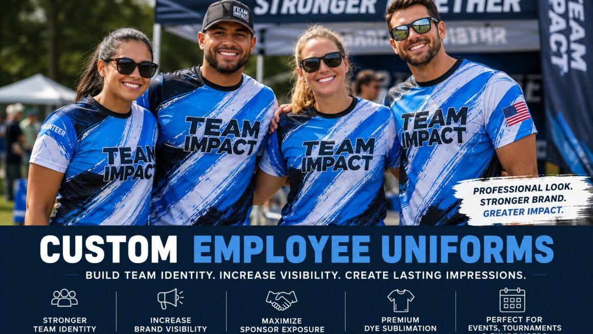 Custom Employee Uniforms: A Complete Guide to Building Brand Visibility with Company Logo Uniforms