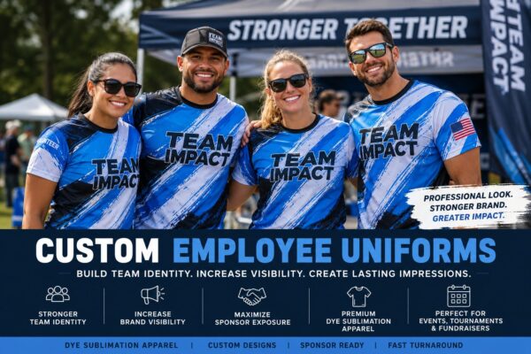 Custom Employee Uniforms: A Complete Guide to Building Brand Visibility with Company Logo Uniforms