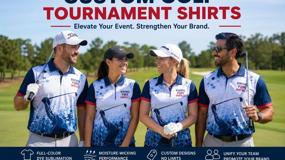 Custom Golf Tournament Shirts: Complete Business Guide to Golf Fundraiser Shirts & Dye Sublimation Apparel