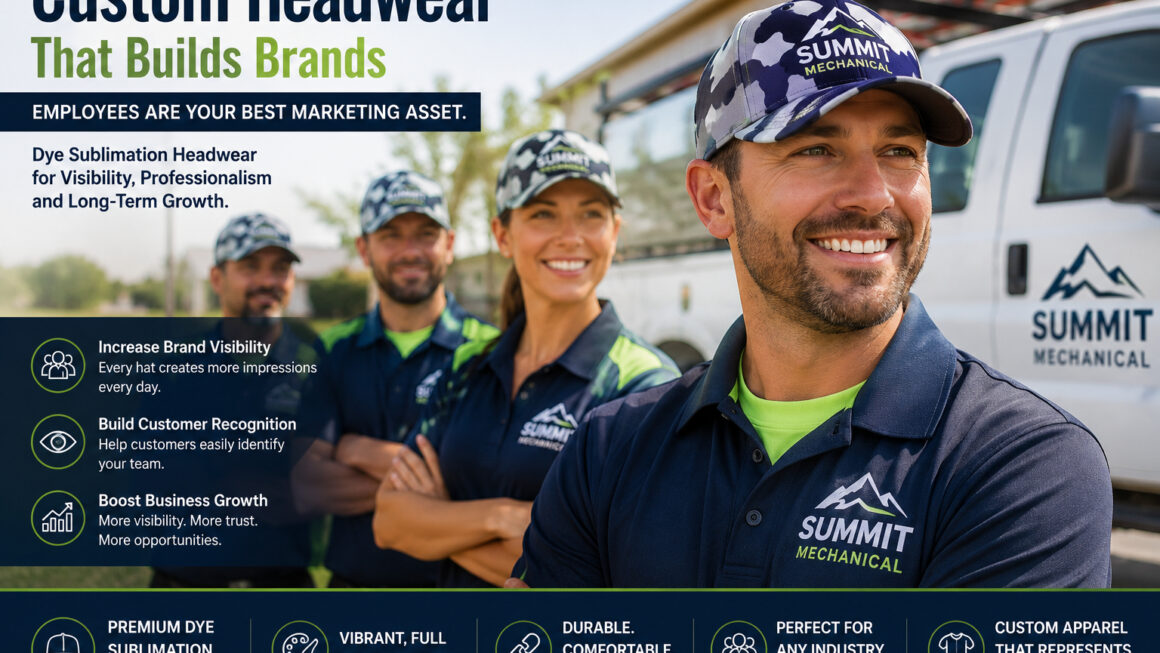Custom Headwear That Builds Brand Visibility & ROI