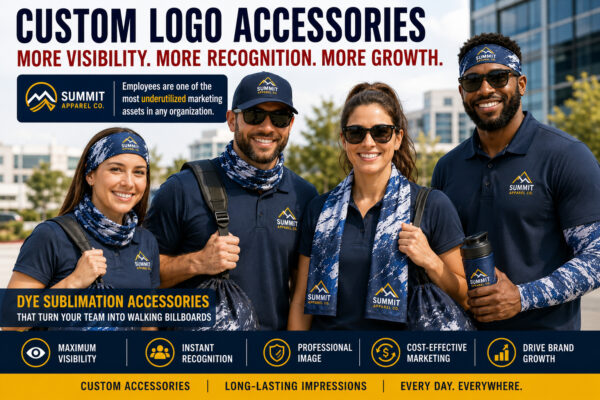 Custom Logo Accessories for Brand Visibility & ROI