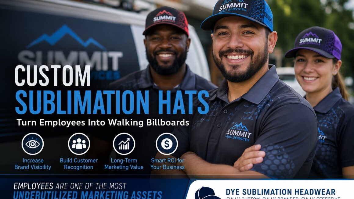 Custom Sublimation Hats: Turn Employees Into Ads
